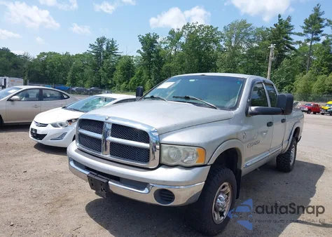 2003 Dodge Ram 2500 Slt/Laramie/St from USA, damaged, VIN 3D7KU28623G796452